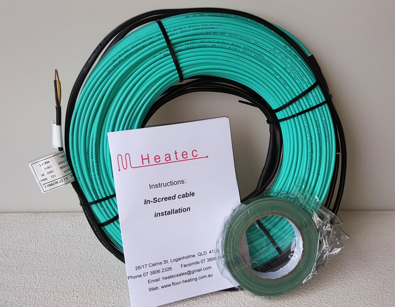 InScreed Heating Cables Floor Heating